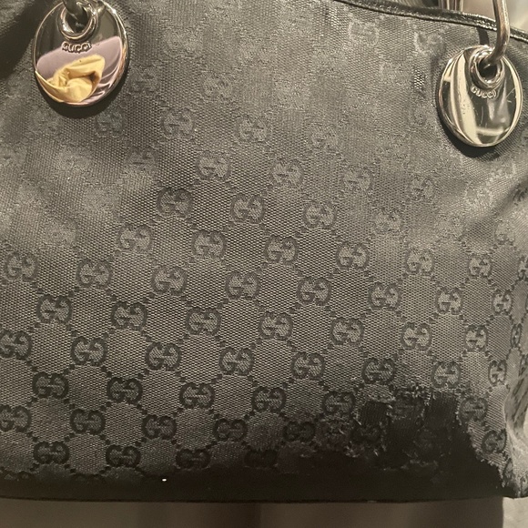 Gucci Monogram Messenger Tote double straps - Picture 1 of 16